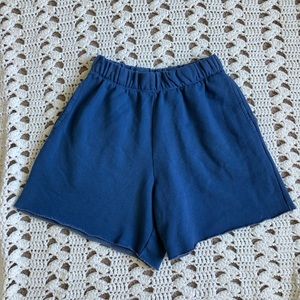 Aerie XS Blue Sweat Shorts